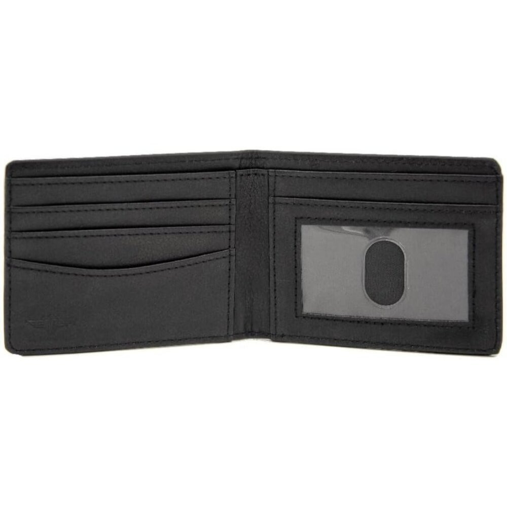 Buckle-Down Men's Vegan Leather Bifold Bubbles Curse Words Quote Wallet - Picture 8 of 8